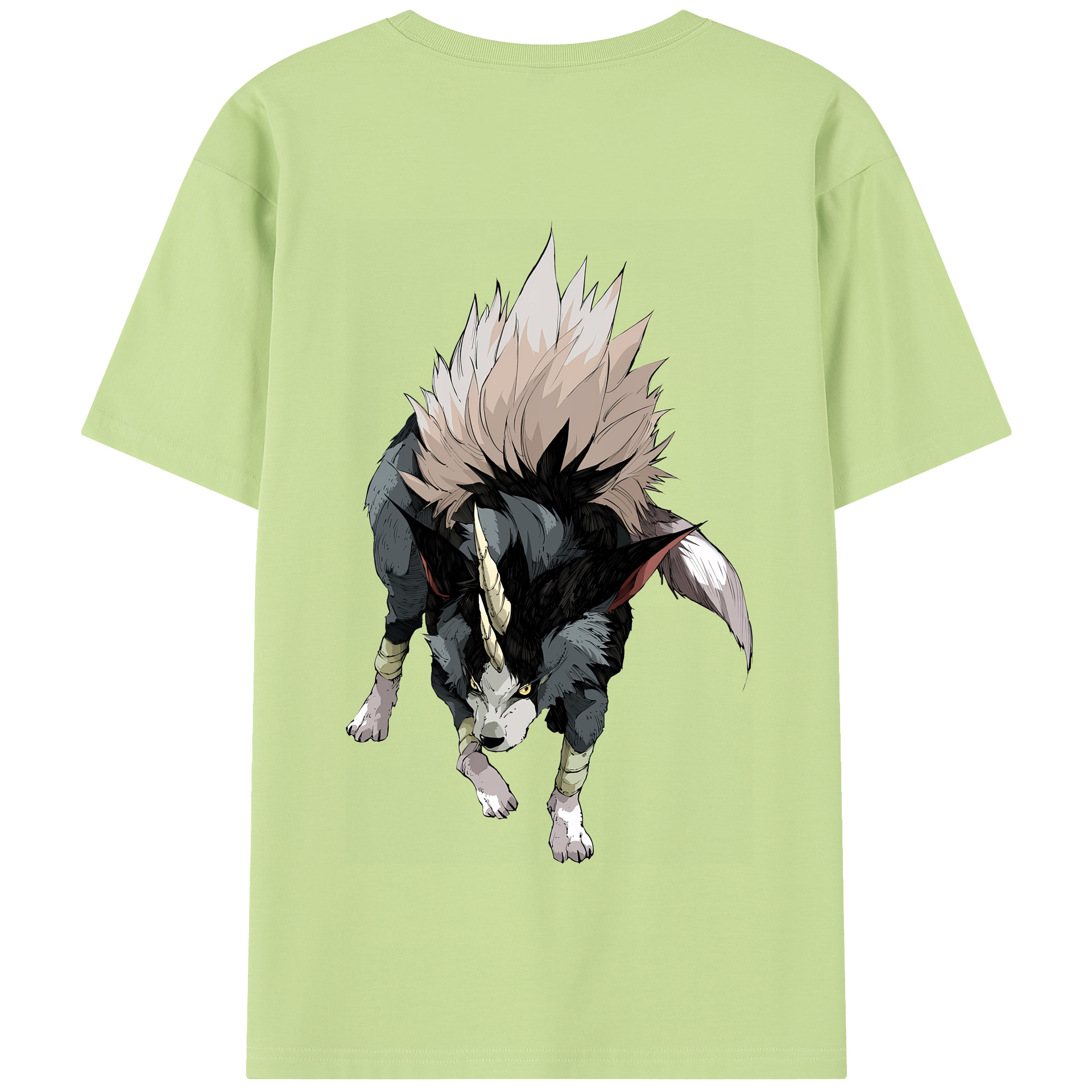 （画像用） 転スラ Regarding Reincarnated to Slime 綿100％半袖Tシャツ（背面プリント）